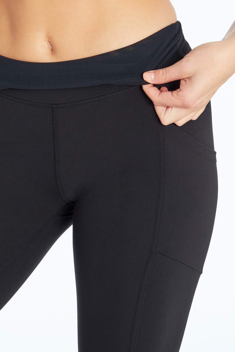 Marika Drew High Waist Tummy Control Mid-Calf Legging, Black, Large - Image 2
